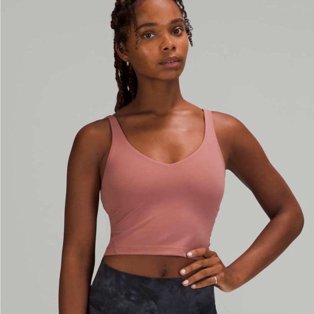 SOLD Lululemon Align Tank Spiced Chai size 8 Cropped